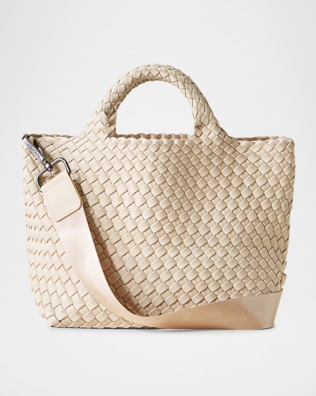 St. Barths Small Woven Tote Bag